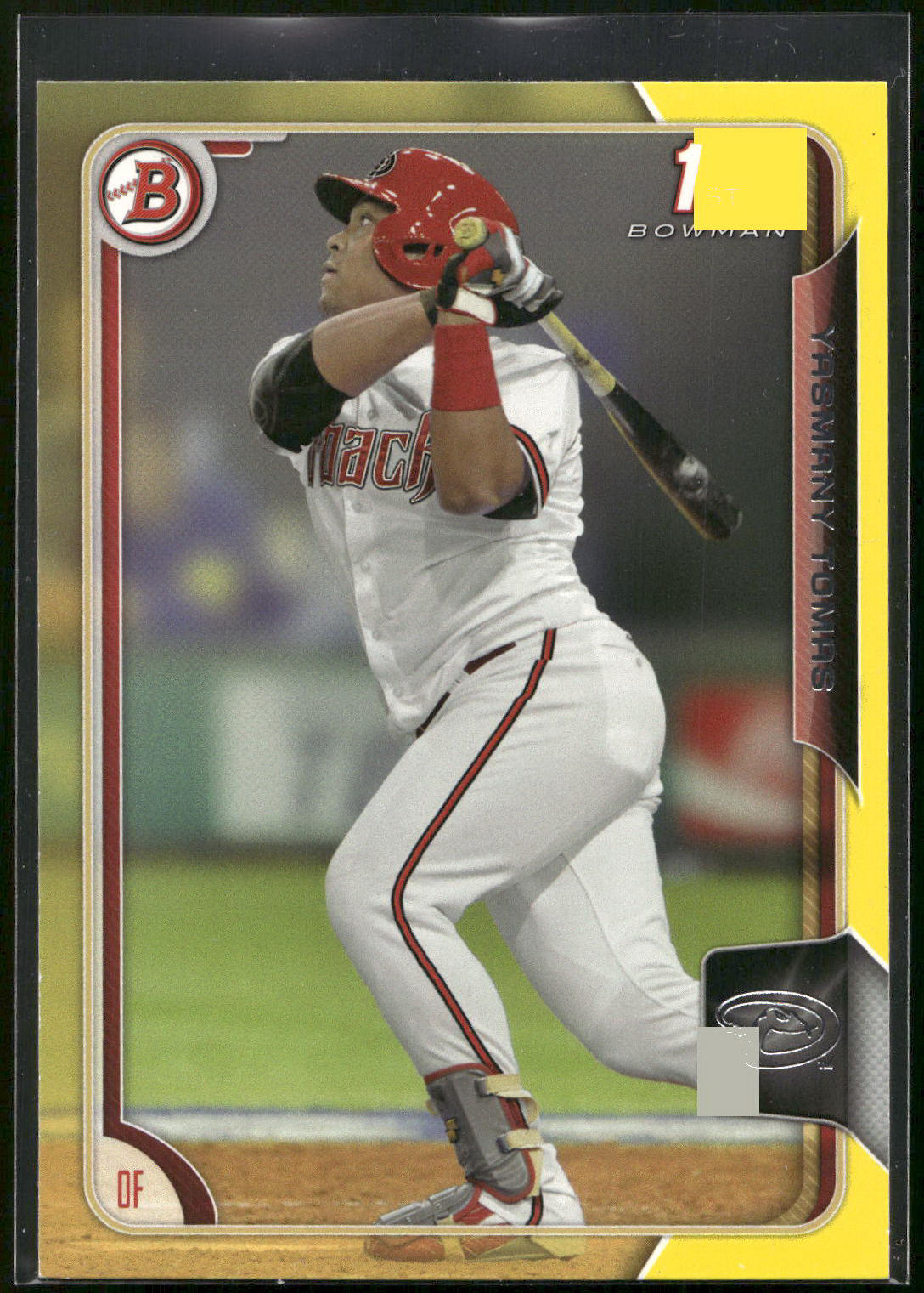 2015 Bowman #BP25 Yasmany Tomas Prospects Yellow