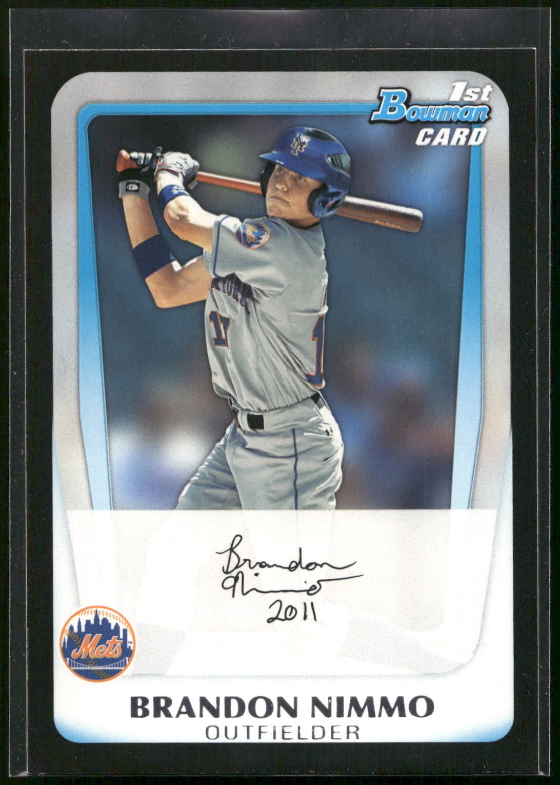 2011 Bowman Draft Picks & Prospects #BDPP63 Brandon Nimmo Prospects