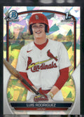 2023 Bowman #BCP-130 Luis Rodriguez Chrome Prospects Atomic Refractors