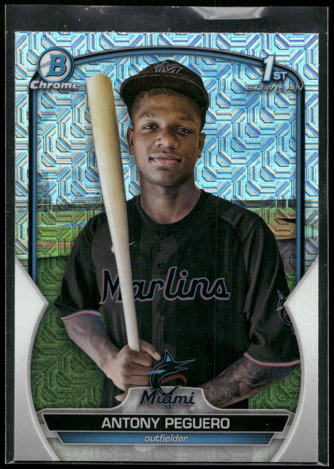2023 Bowman #BCP-62 Antony Peguero Chrome Prospects Mojo Refractors