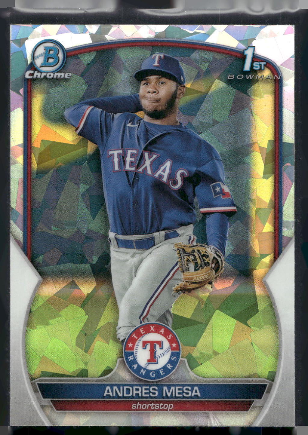 2023 Bowman #BCP-44 Andres Mesa Chrome Prospects Atomic Refractors