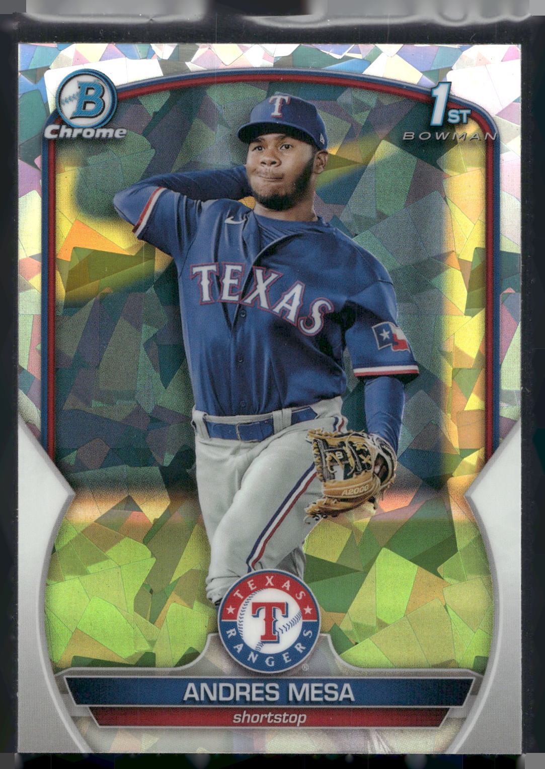 2023 Bowman #BCP-44 Andres Mesa Chrome Prospects Atomic Refractors