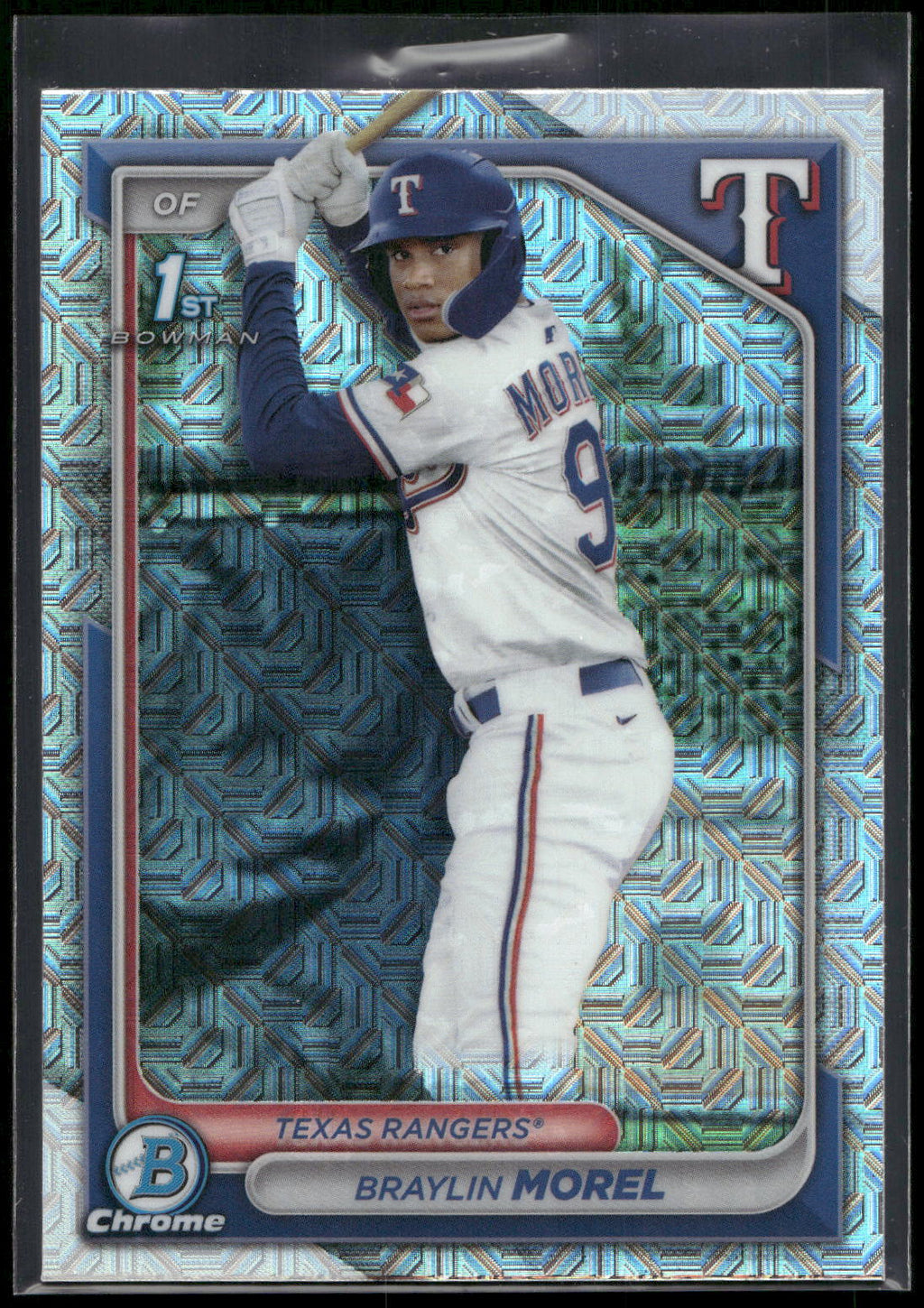 2024 Bowman Chrome #BCP-192 Braylin Morel Prospects Mojo Refractors