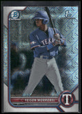 2022 Bowman Chrome #BCP-200 Yeison Morrobel Prospects Mojo Refractor