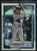 2024 Bowman Chrome #96 Jazz Chisholm Jr. Mojo Refractors