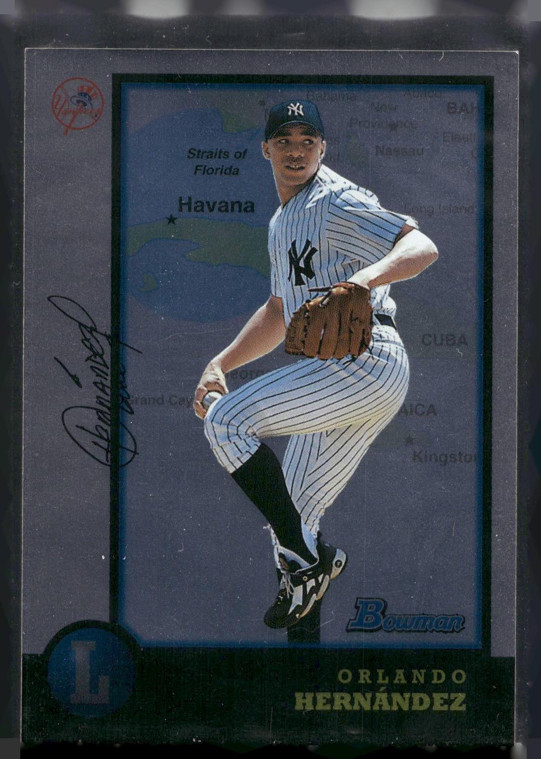 1998 Bowman #221 Orlando Hernandez International