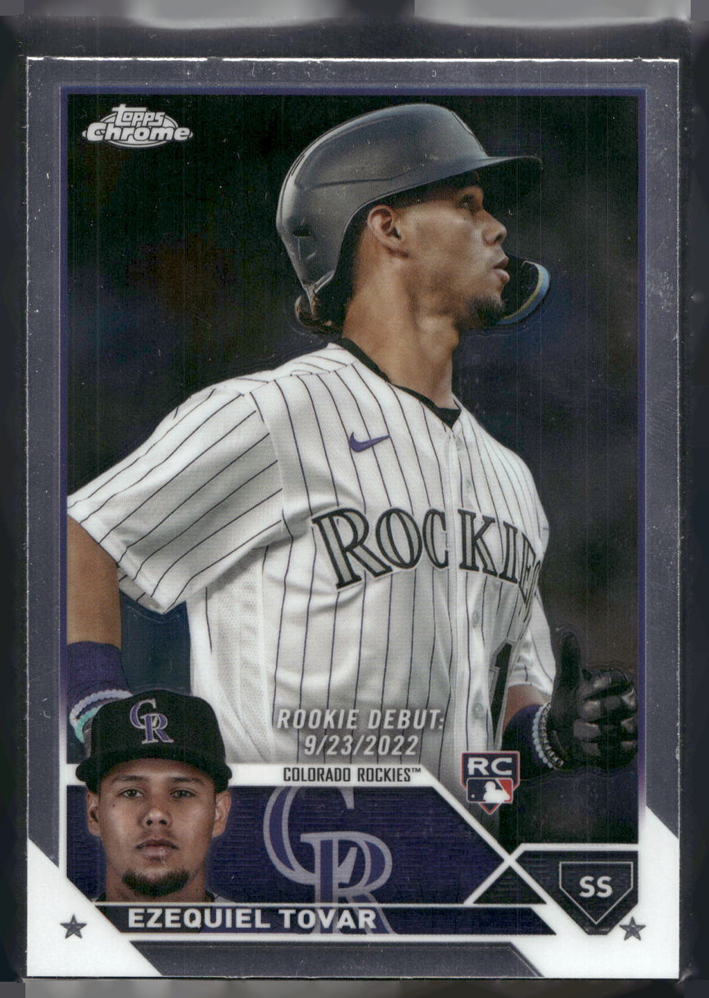 2023 Topps Chrome Update #USC91 Ezequiel Tovar