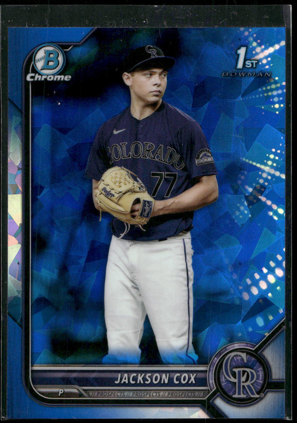2022 Bowman Draft Sapphire Edition #BDC-174 Jackson Cox