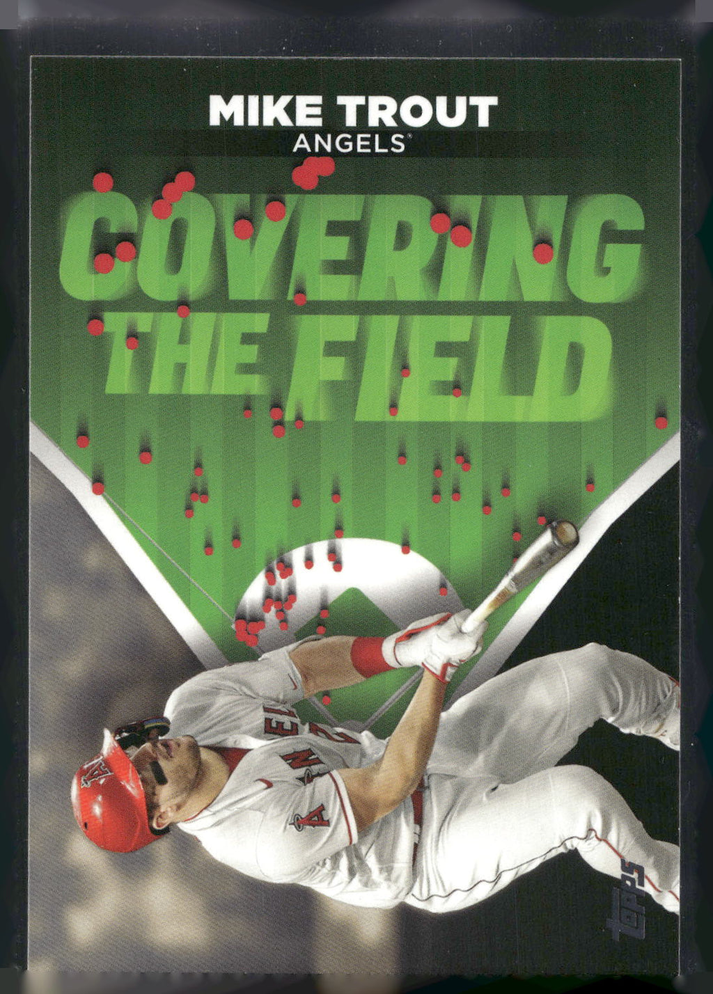 2024 Topps #CTF-1 Mike Trout Covering the Field