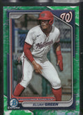 2024 Bowman #BP-72 Elijah Green Prospects Green Pattern #/99