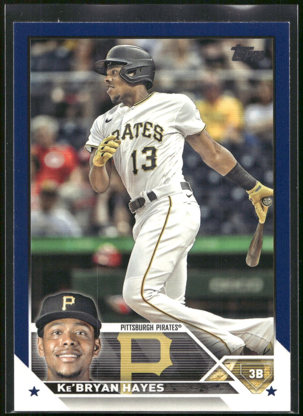 2023 Topps #314 Ke'Bryan Hayes Royal Blue