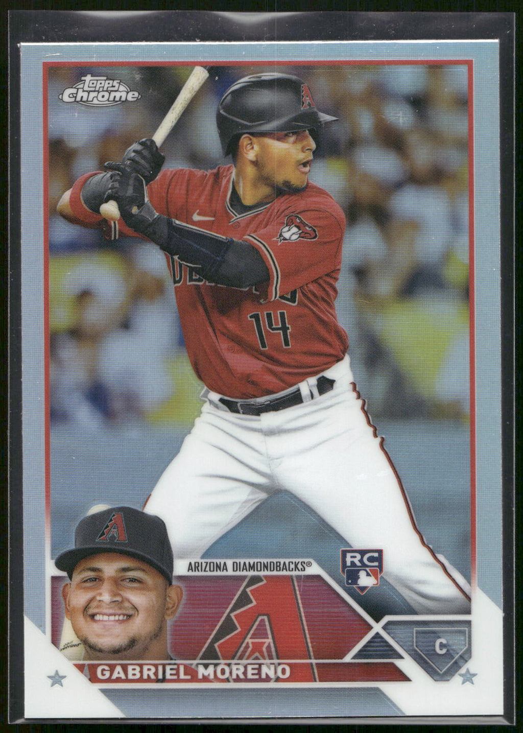 2023 Topps Chrome #189 Gabriel Moreno Refractors