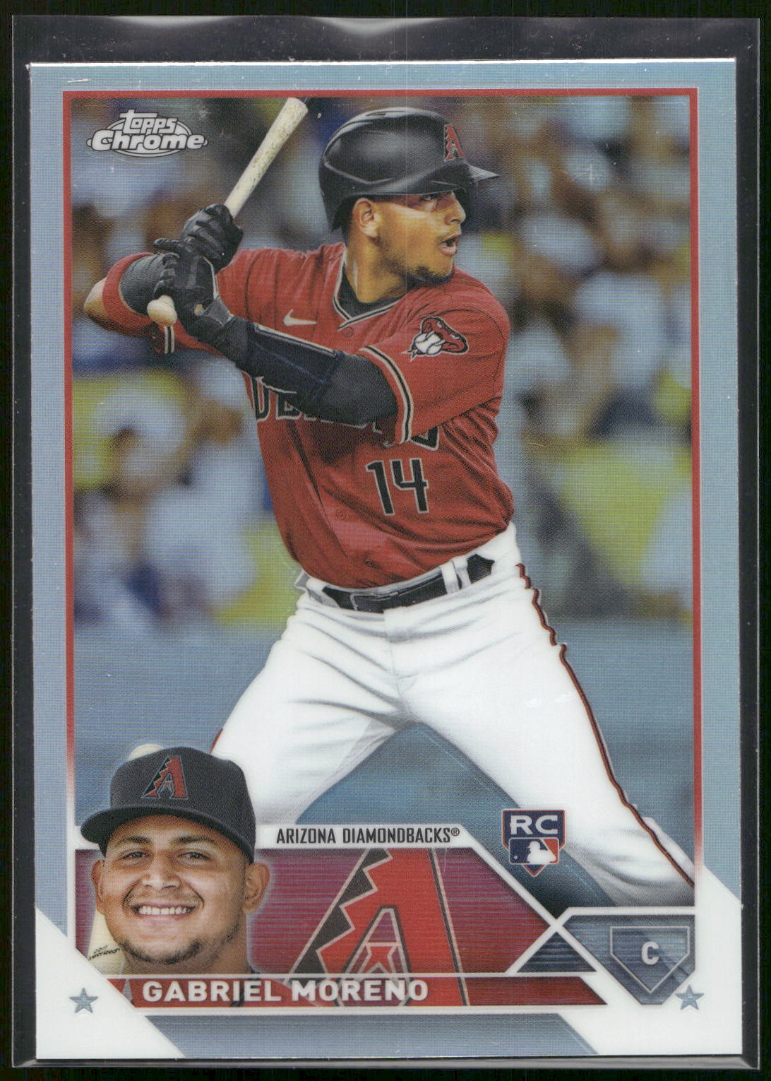 2023 Topps Chrome #189 Gabriel Moreno Refractors