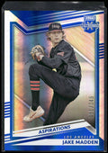 2022 Panini Elite Extra Edition #118 Jake Madden Aspirations Blue #/349