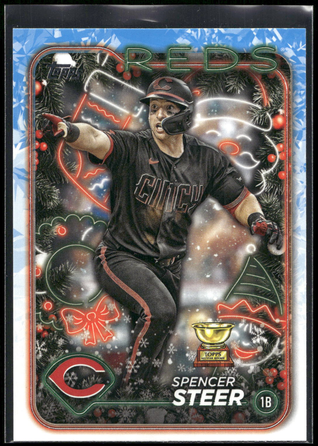 2024 Topps Holiday #H112 Spencer Steer