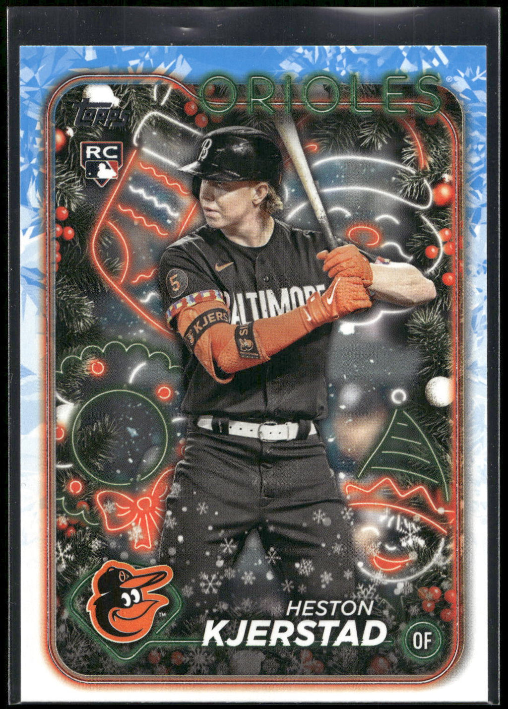 2024 Topps Holiday #H171 Heston Kjerstad