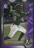 2022 Bowman Chrome #BCP-241 Pedro Pineda Prospects Purple Mojo Refractor #/250