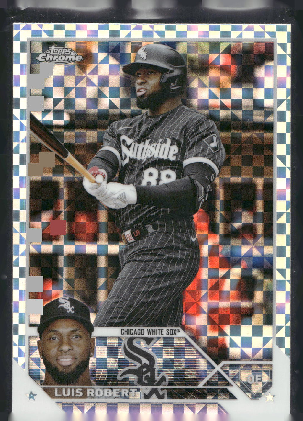 2023 Topps Chrome #125 Luis Robert X-Fractors