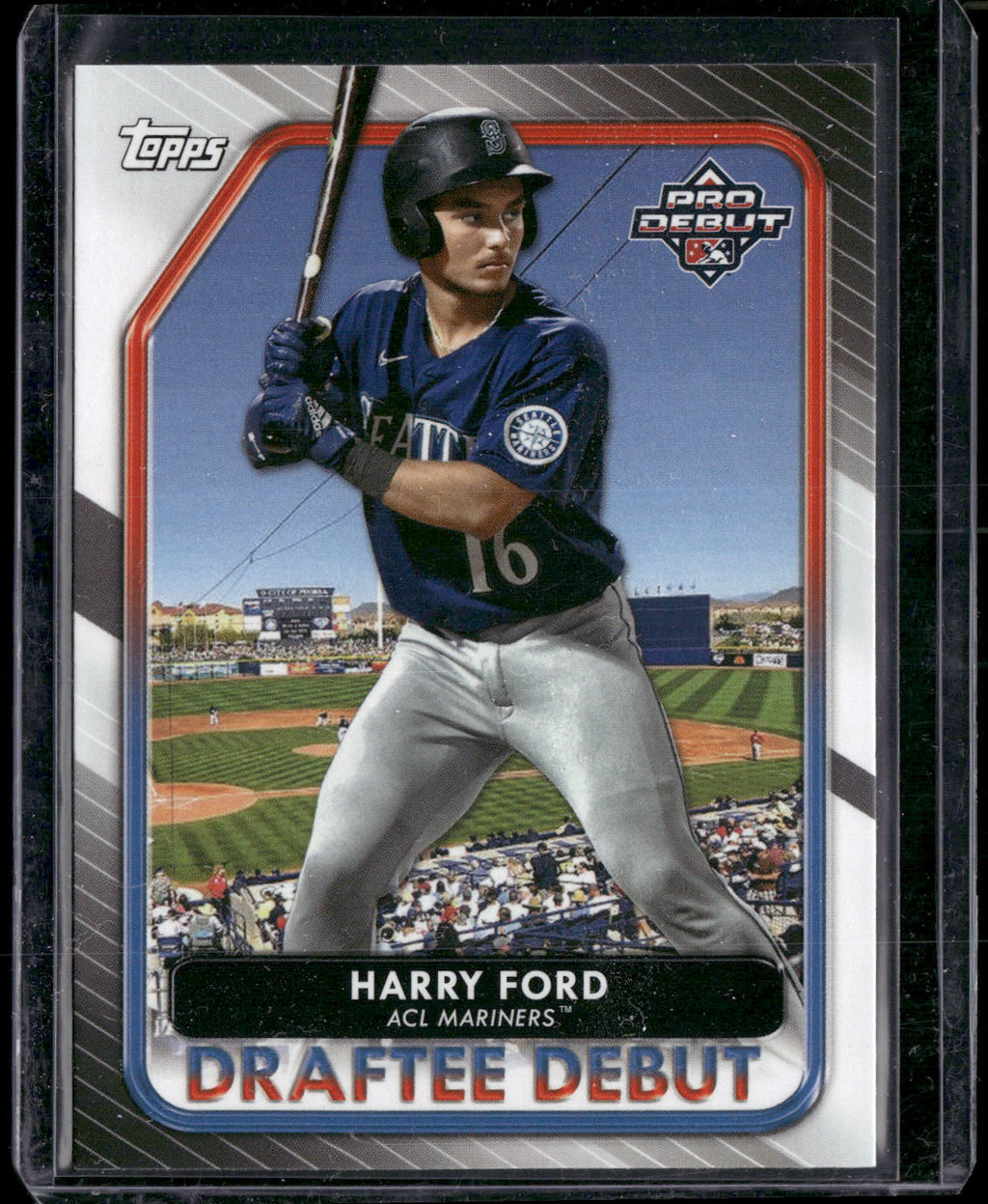 2022 Topps Pro Debut #DB-8 Harry Ford Draftee Debuts