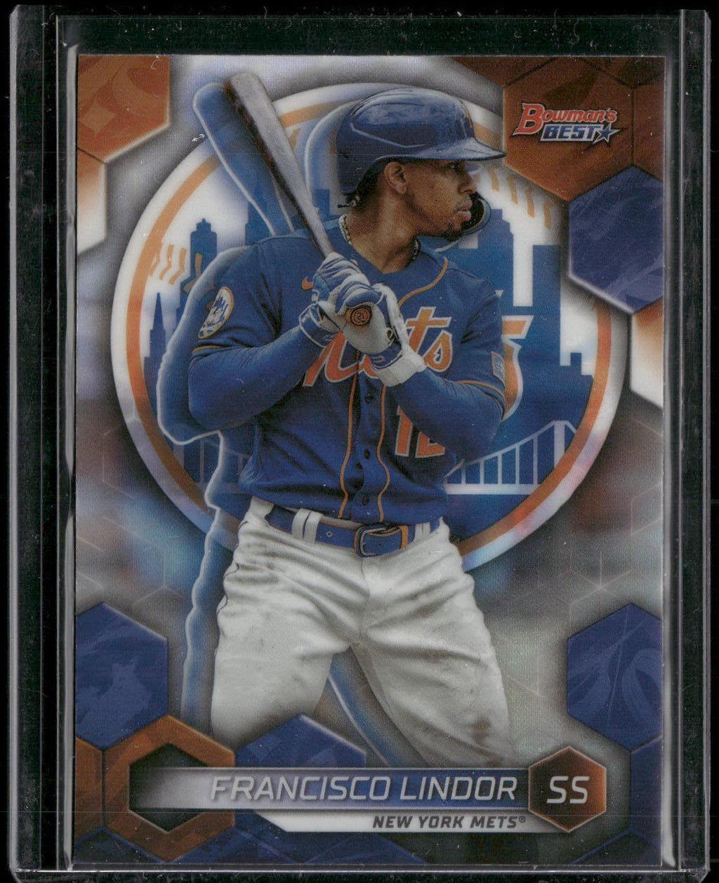 2023 Bowman's Best #32 Francisco Lindor Refractors