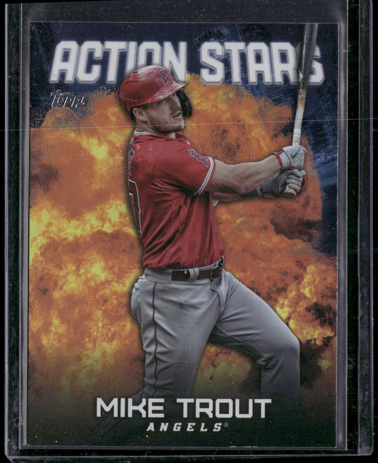 2023 Topps Update #AS-29 Mike Trout Action Stars