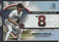 2023 Bowman #BTP-8 Jordan Lawlar Bowman Scouts Top 100