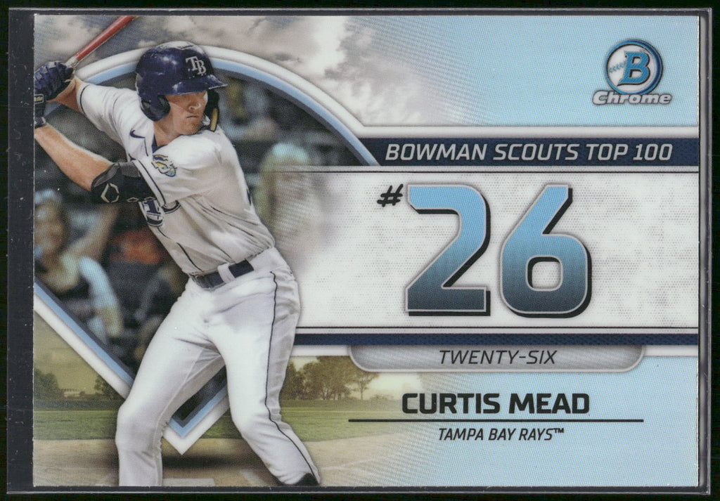 2023 Bowman #BTP-26 Curtis Mead Bowman Scouts Top 100