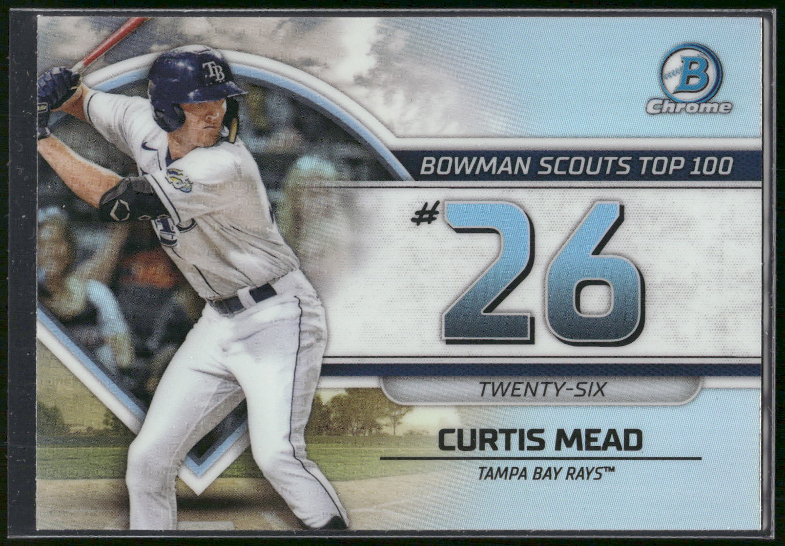2023 Bowman #BTP-26 Curtis Mead Bowman Scouts Top 100