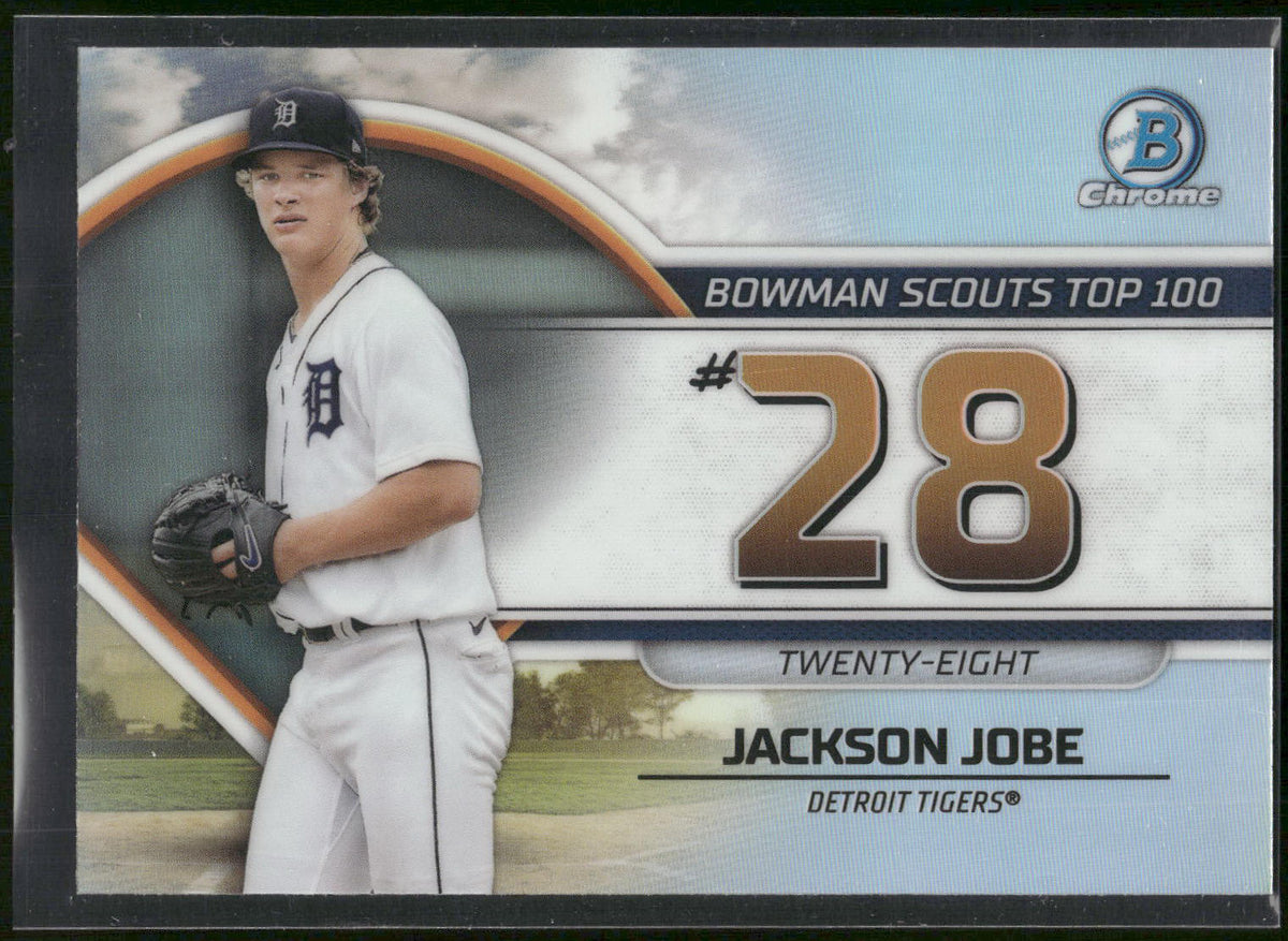 2023 Bowman #BTP-28 Jackson Jobe Bowman Scouts Top 100