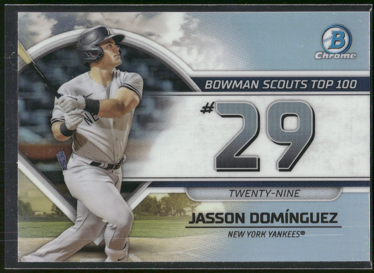 2023 Bowman #BTP-29 Jasson Dominguez Bowman Scouts Top 100