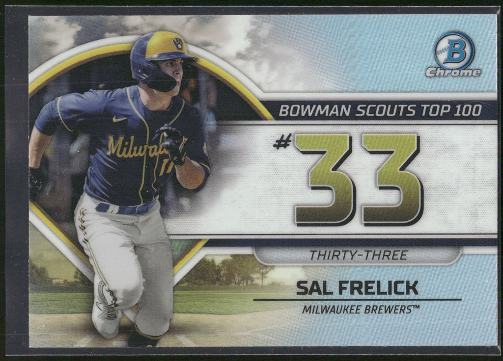 2023 Bowman #BTP-33 Sal Frelick Bowman Scouts Top 100