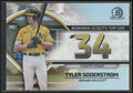 2023 Bowman #BTP-34 Tyler Soderstrom Bowman Scouts Top 100