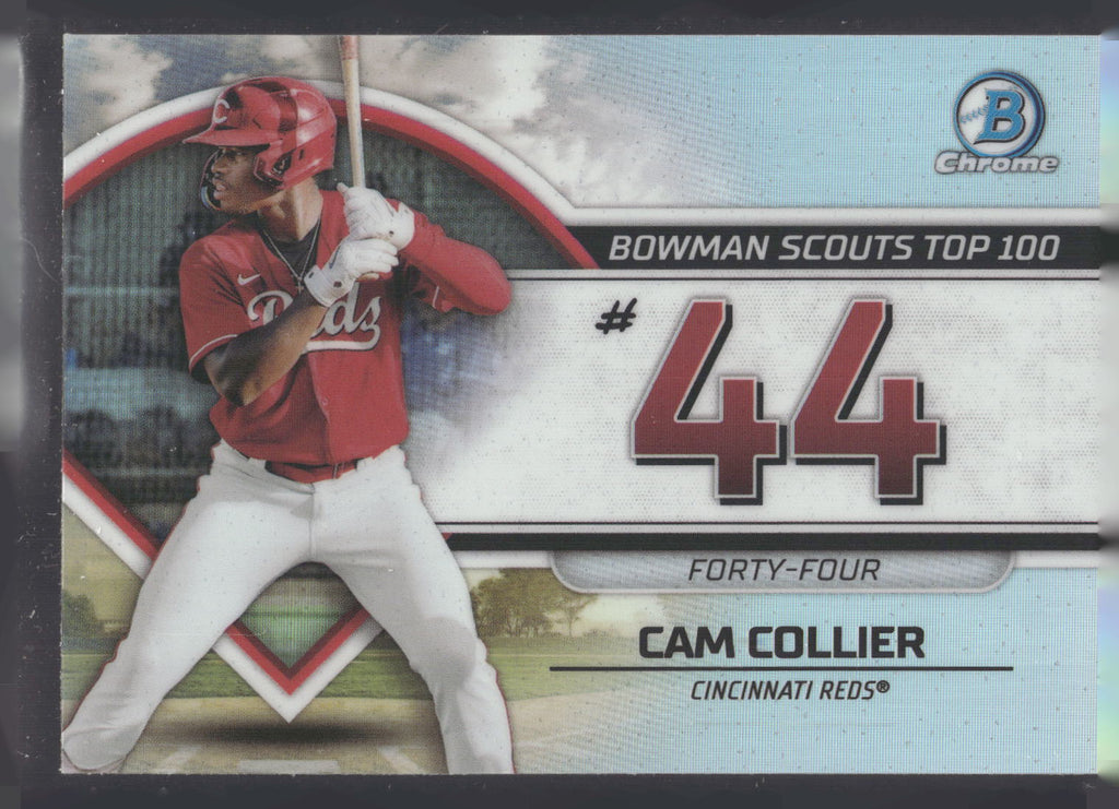 2023 Bowman #BTP-44 Cam Collier Bowman Scouts Top 100