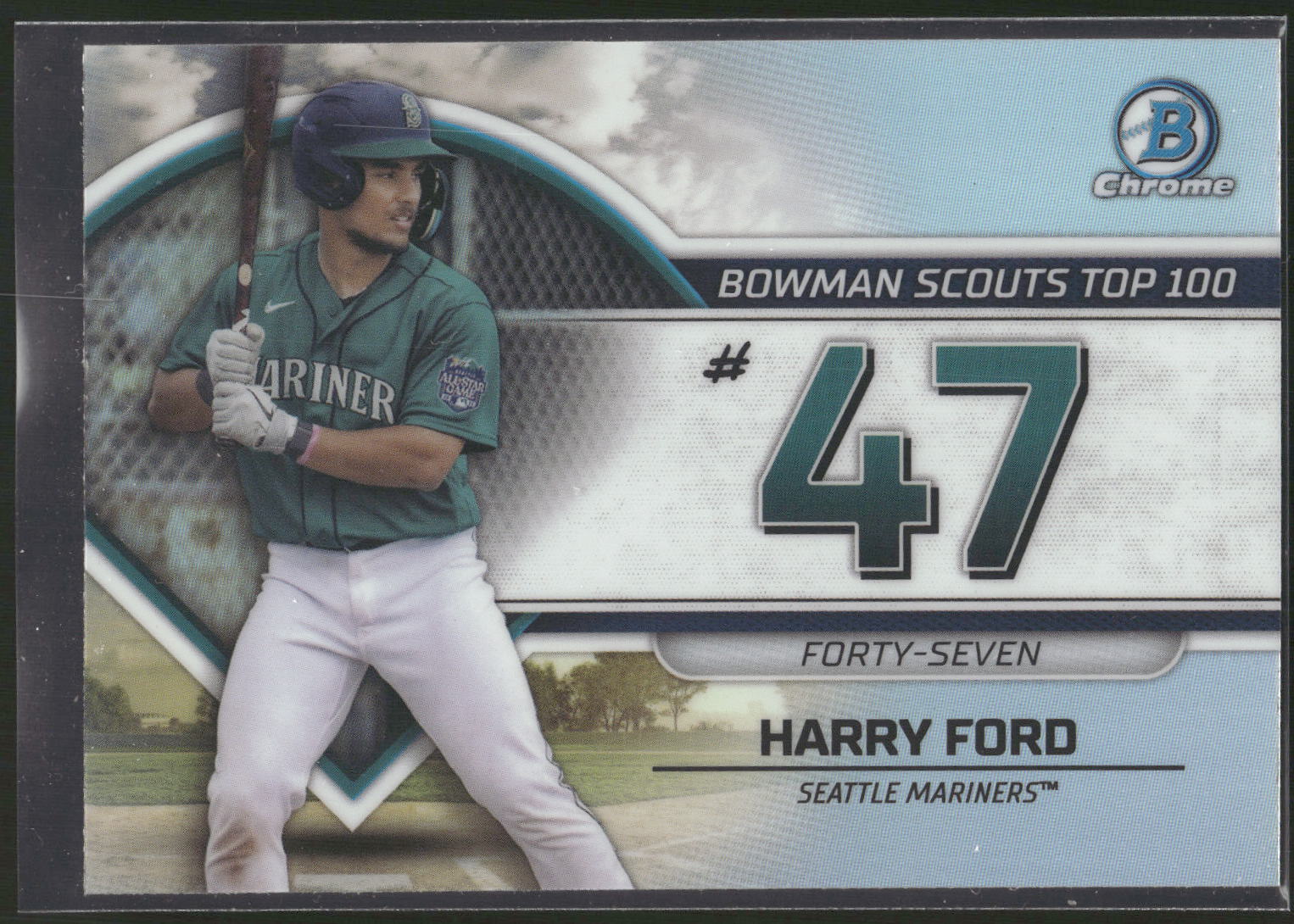 2023 Bowman #BTP-47 Harry Ford Bowman Scouts Top 100