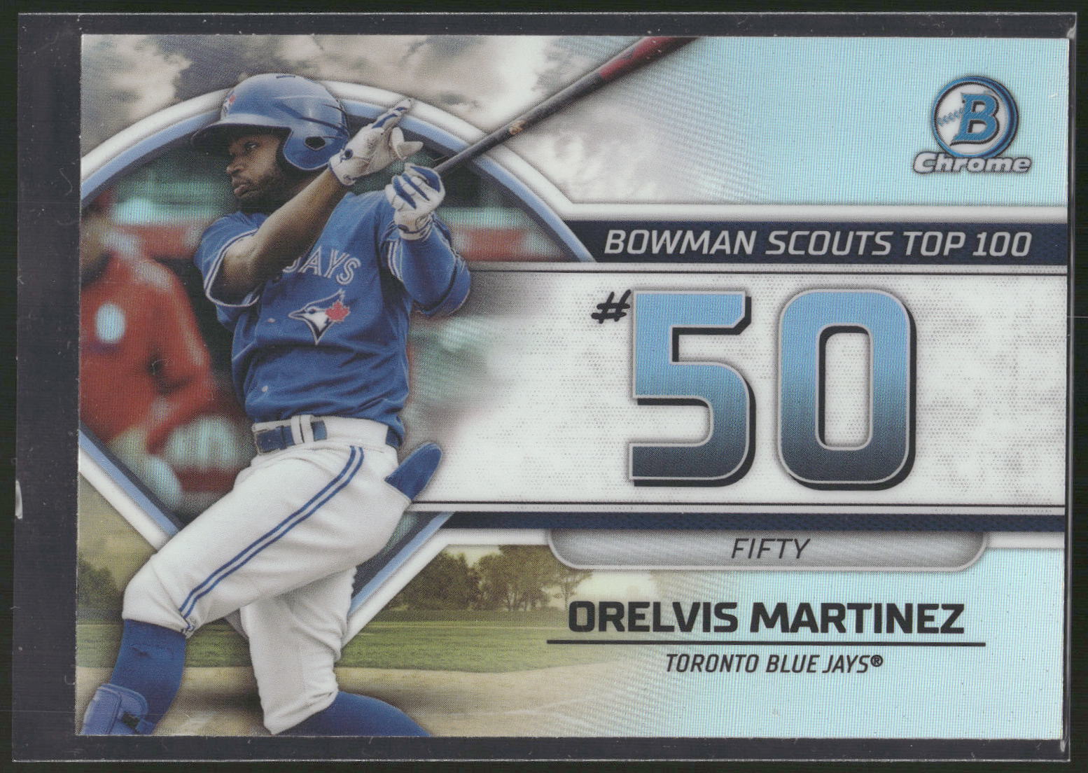 2023 Bowman #BTP-50 Orelvis Martinez Bowman Scouts Top 100