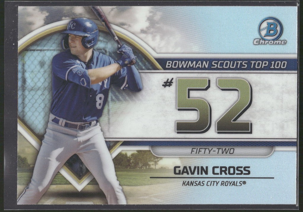 2023 Bowman #BTP-52 Gavin Cross Bowman Scouts Top 100