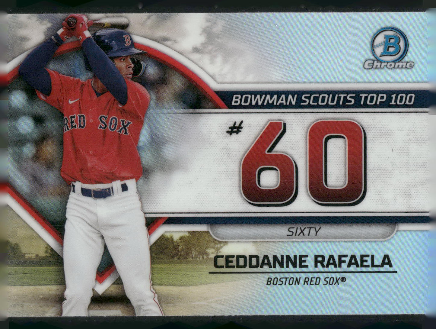 2023 Bowman #BTP-60 Ceddanne Rafaela Bowman Scouts Top 100