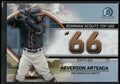 2023 Bowman #BTP-66 Aeverson Arteaga Bowman Scouts Top 100