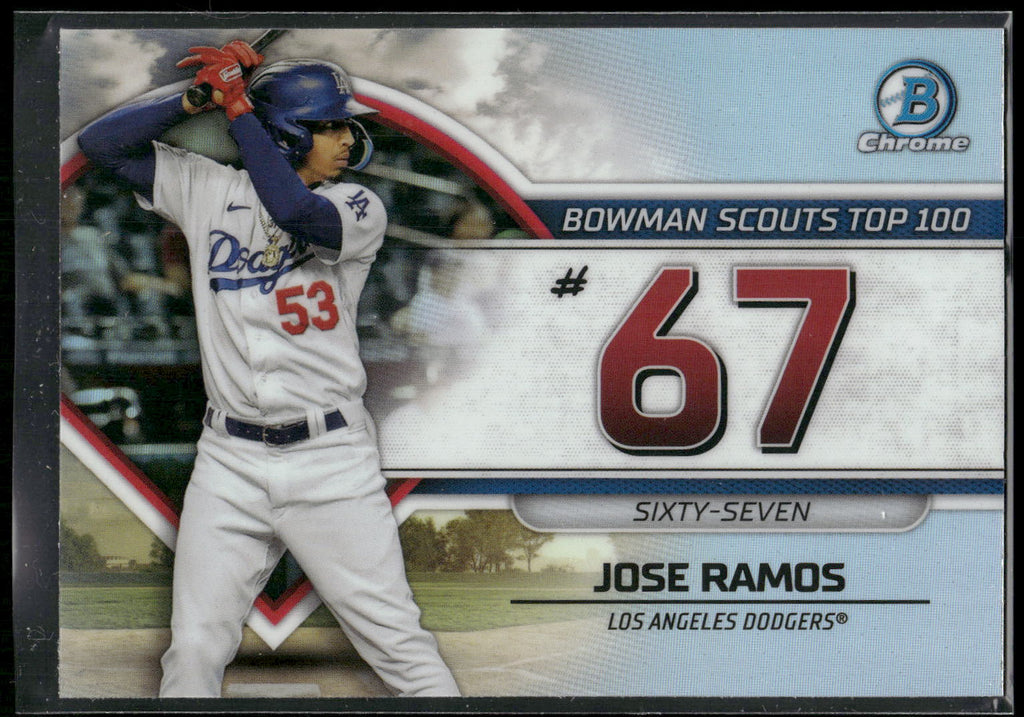 2023 Bowman #BTP-67 Jose Ramos Bowman Scouts Top 100
