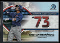 2023 Bowman #BTP-73 Cristian Hernandez Bowman Scouts Top 100