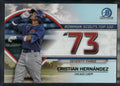 2023 Bowman #BTP-73 Cristian Hernandez Bowman Scouts Top 100