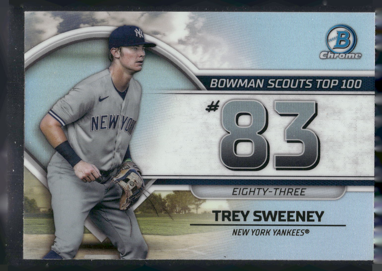 2023 Bowman #BTP-83 Trey Sweeney Bowman Scouts Top 100