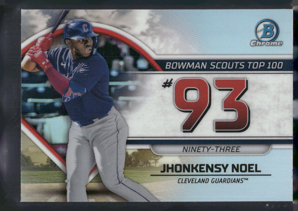 2023 Bowman #BTP-93 Jhonkensy Noel Bowman Scouts Top 100