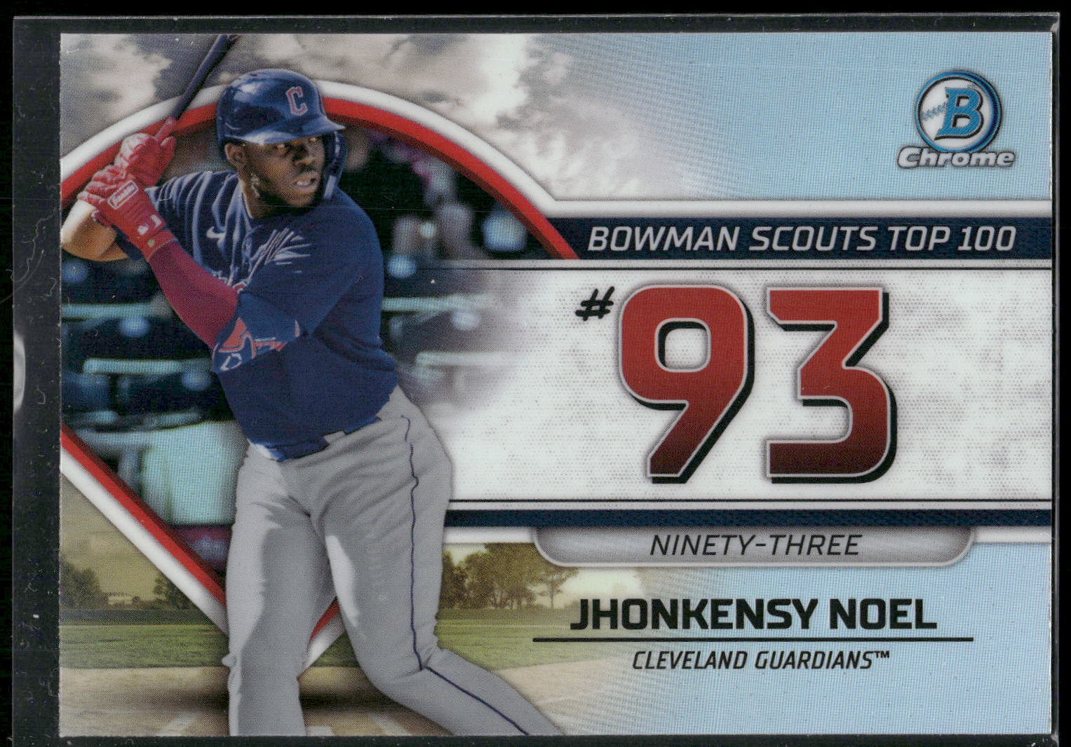 2023 Bowman #BTP-93 Jhonkensy Noel Bowman Scouts Top 100