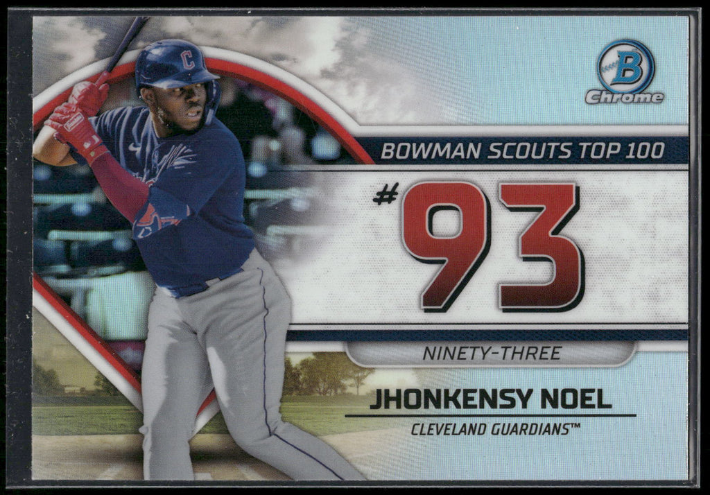 2023 Bowman #BTP-93 Jhonkensy Noel Bowman Scouts Top 100