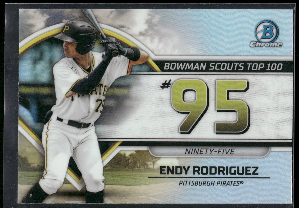 2023 Bowman #BTP-95 Endy Rodriguez Bowman Scouts Top 100