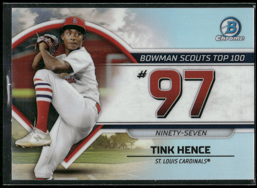 2023 Bowman #BTP-97 Tink Hence Bowman Scouts Top 100