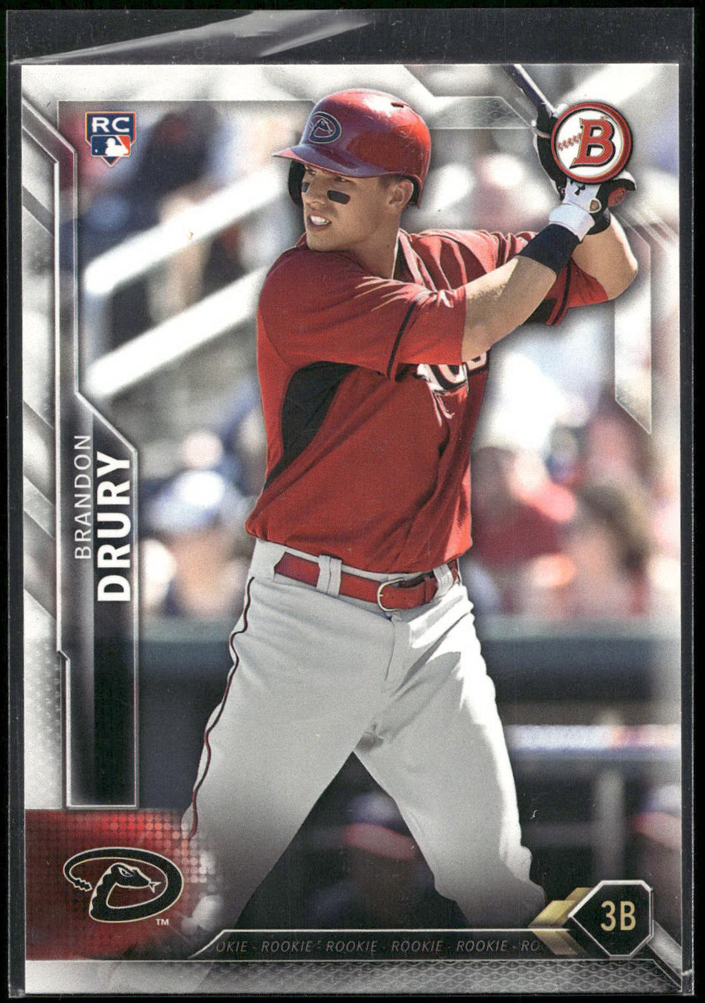 2016 Bowman #137 Brandon Drury