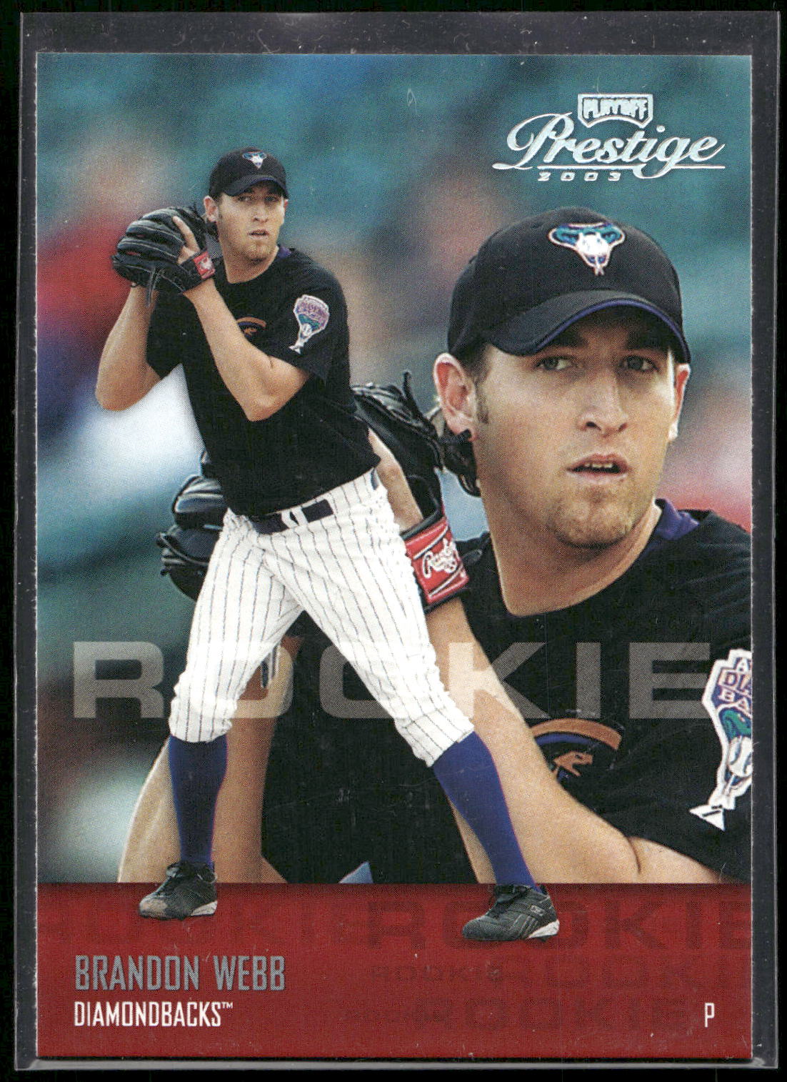 2003 Playoff Prestige #202 Brandon Webb