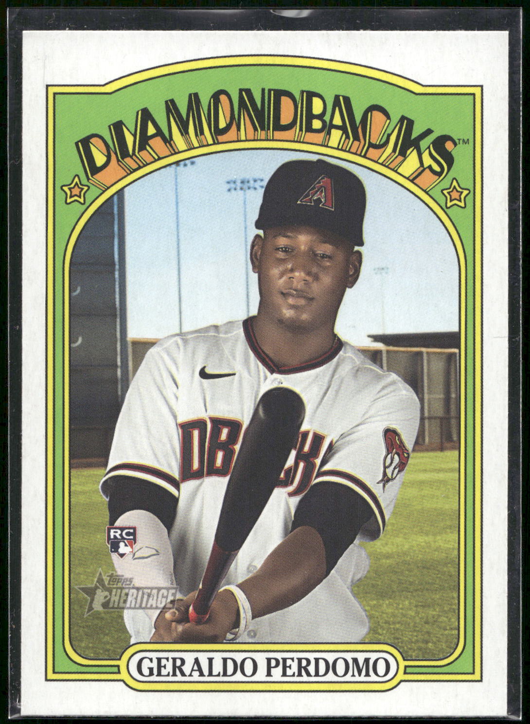 2021 Topps Heritage #682 Geraldo Perdomo